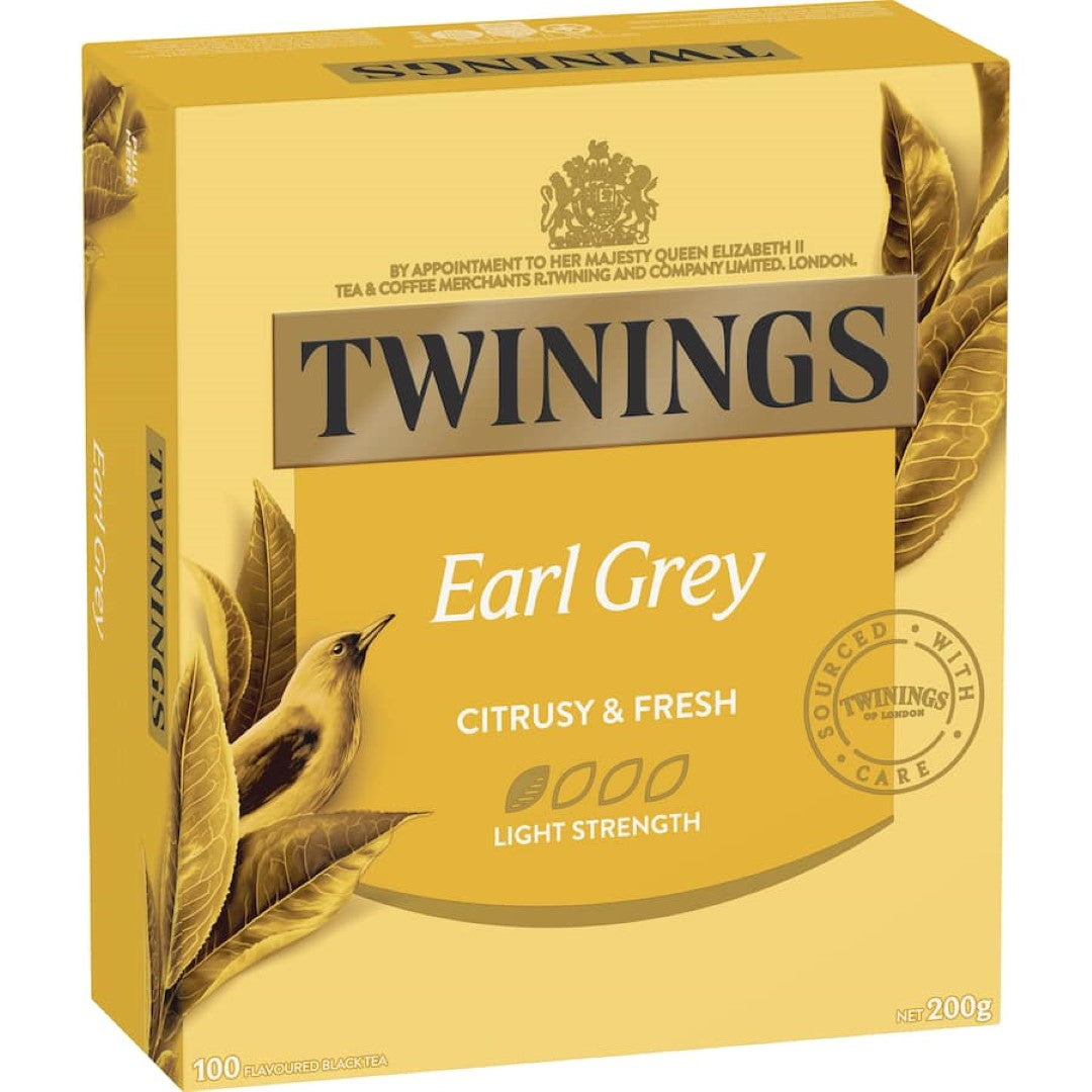 Twinings Tea Earl Grey Bags 100pack