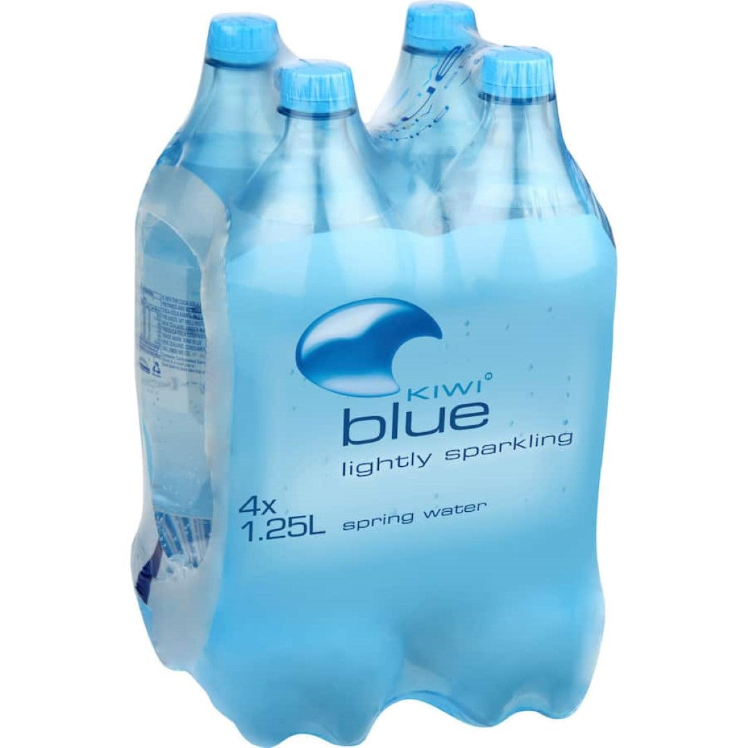 Kiwi Blue Sparkling Water 1.25l 4pack