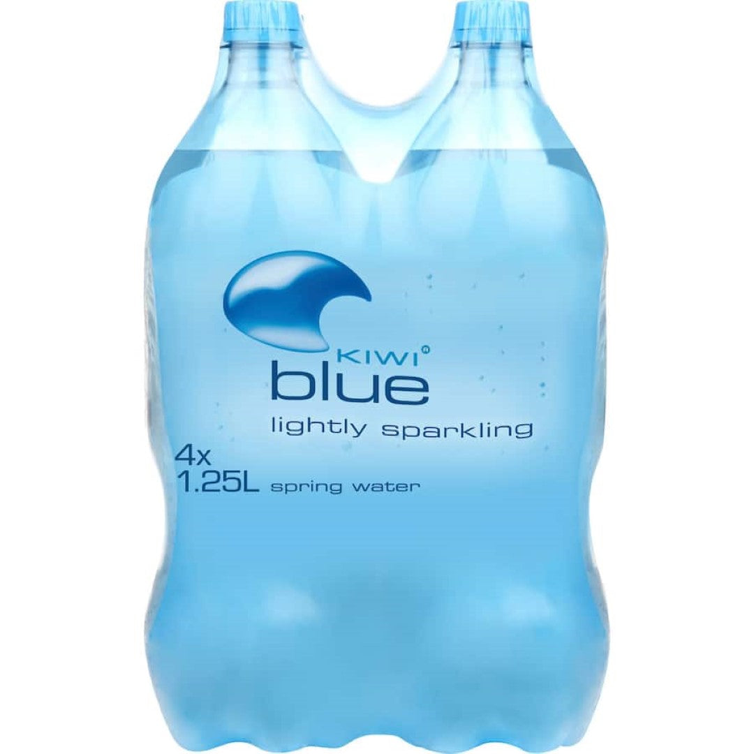 Kiwi Blue Sparkling Water 1.25l 4pack