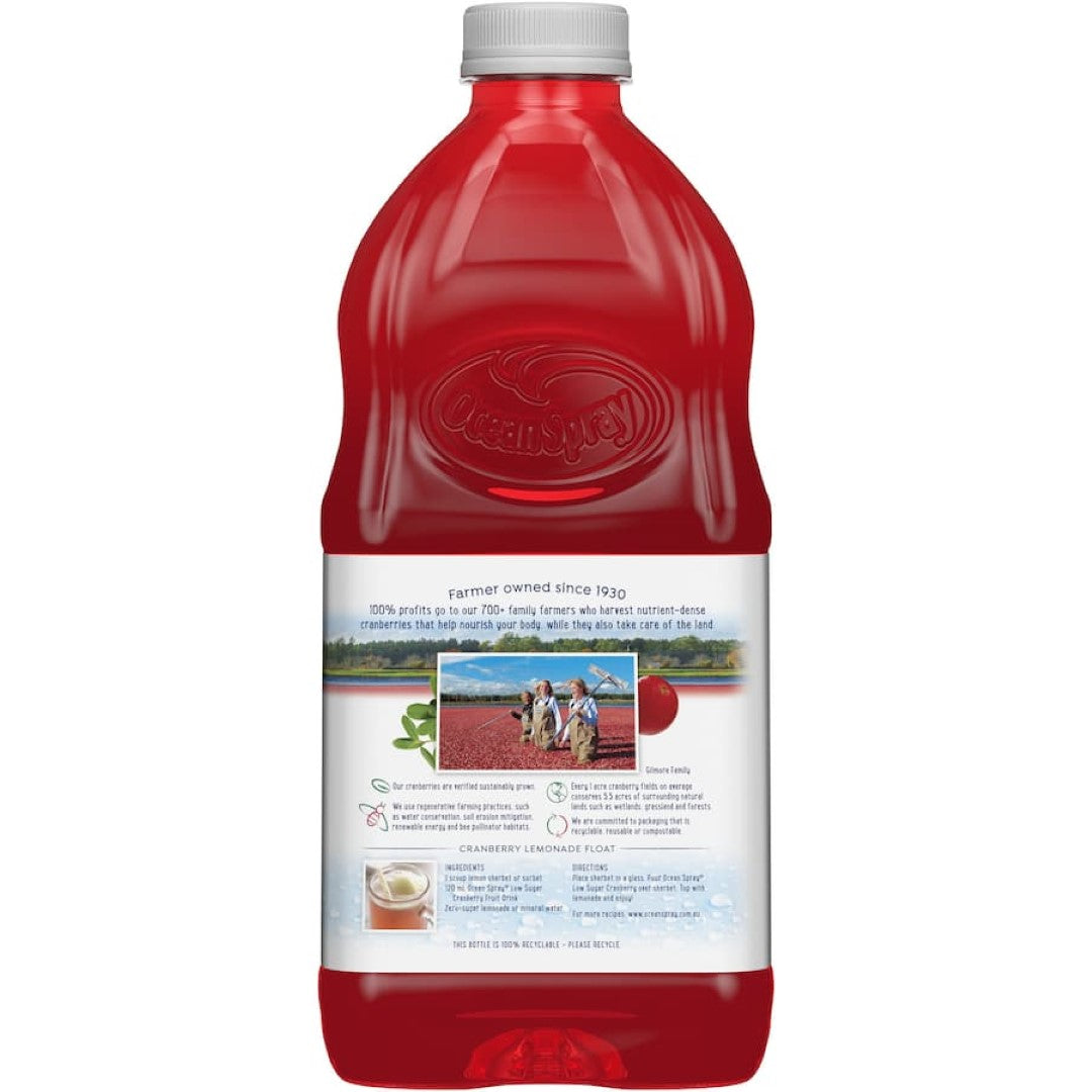 Ocean Spray Low Sugar Fruit Drink Cranberry 1.5L