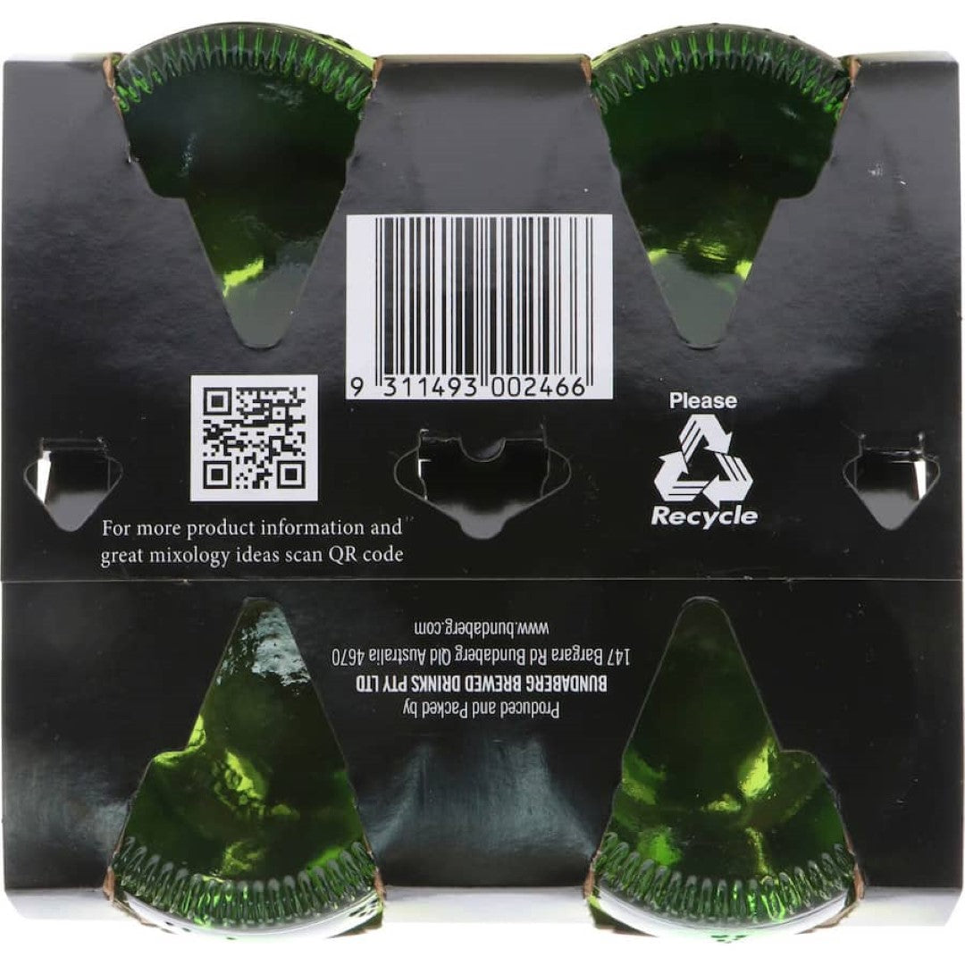 Bundaberg Lemon, Lime & Bitters Diet 375ml bottles 4pack