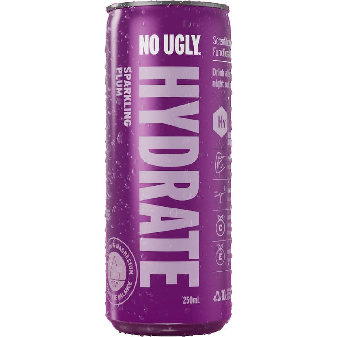 No Ugly Fruit Drink Hydrate - Sparkling Plum