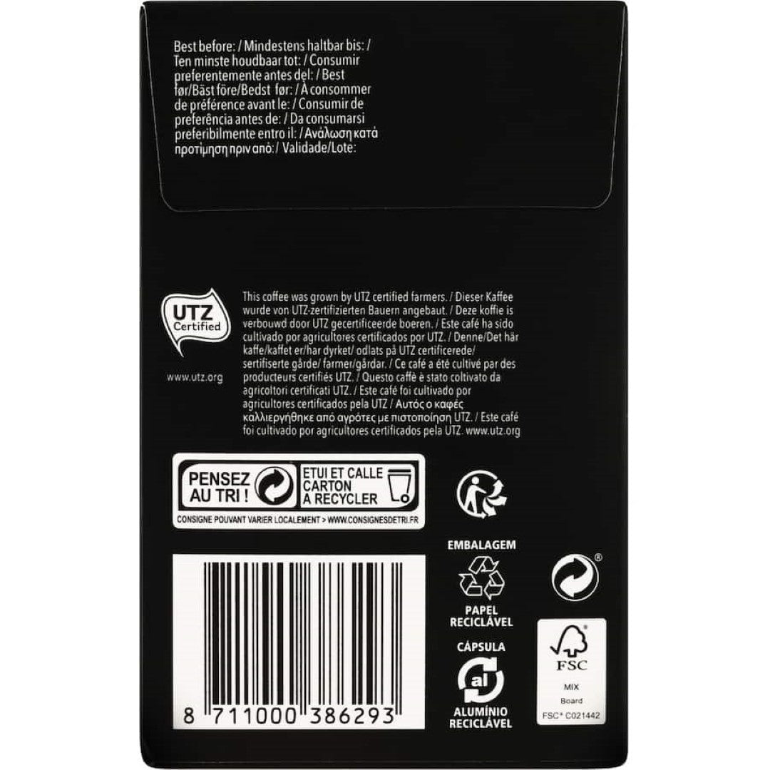 L'or Coffee Capsules Onyx Intensity 12 40pack