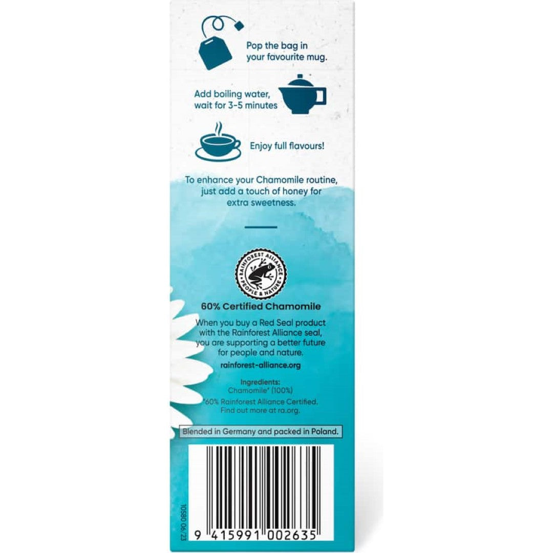 Red Seal Herbal Tea Chamomile Bags 25pack