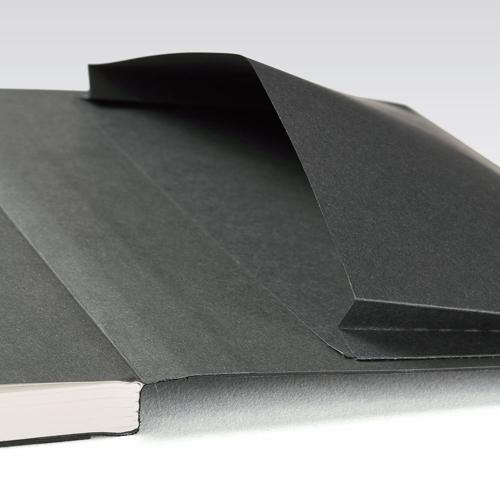 Fabriano Ecoqua Plus Fabric Bound - 90GSM Blank 9X14CM Lime 80 Sheets