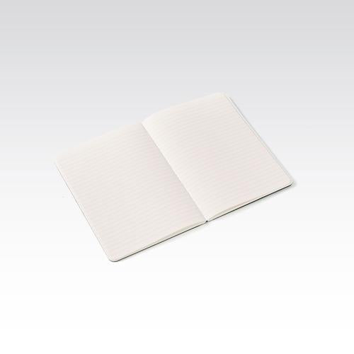 Fabriano Ecoqua Plus Fabric Bound - 90GSM Blank 9X14CM Lime 80 Sheets