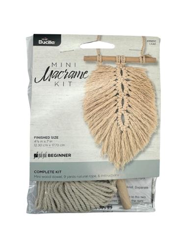 Bucilla Mini Macrame Kits - Banner