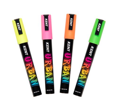 Kent Urban Acrylic Paint Marker Sets Medium - Classic Pack 8