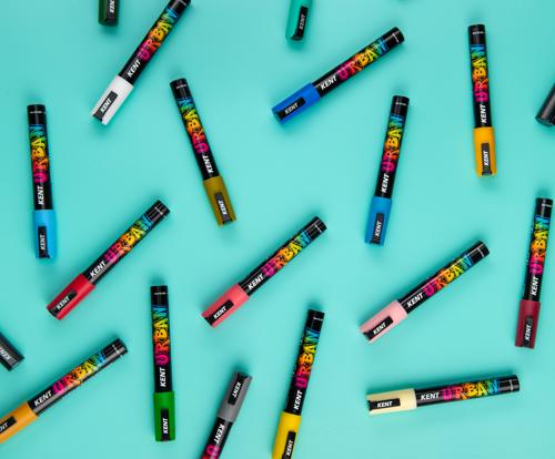 Kent Urban Acrylic Paint Marker Sets Medium - Classic Pack 8