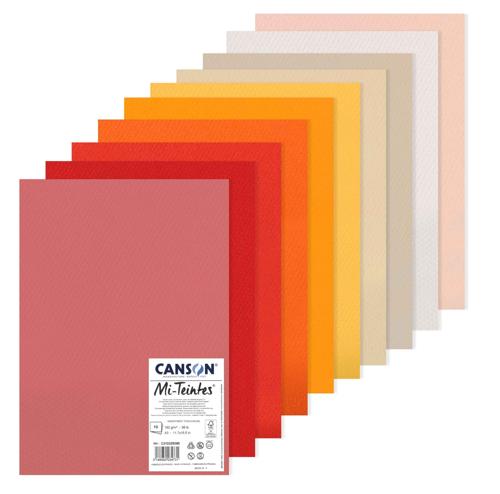 Canson Mi-Teintes Tonal Paper Packs - Cool Tones A3 20sht
