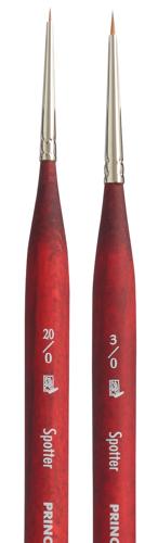 Princeton Velvetouch Mini Brushes Spotter - Size 3/0