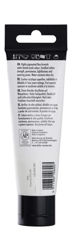 Daler Rowney System 3 Acrylic 59ml - Titanium White