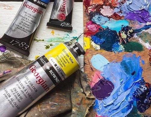Daler Rowney Georgian Oil Colour 225ml - Naples Yellow