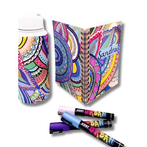 Kent Urban Acrylic Paint Markers Fine - Brown