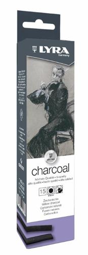 Lyra Charcoal - Medium 5-6mm Pack 25