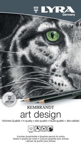 Lyra Rembrandt Art Design Pencil Set - Set 12