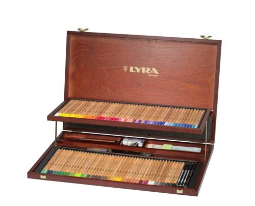 Lyra Aquarell 2 Shelf Wooden Box Set - 2 Shelf Wooden Box Set