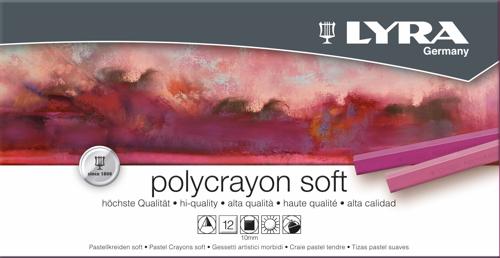 Lyra Polycrayon Soft Pastel Chalk Sets - Set 24
