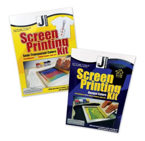 Jacquard Screen Printing Kits - Semi-Transparent Kit