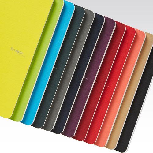 Fabriano Ecoqua Original Stapled - 90gsm Blank A5 Anthracite 40 Sheets