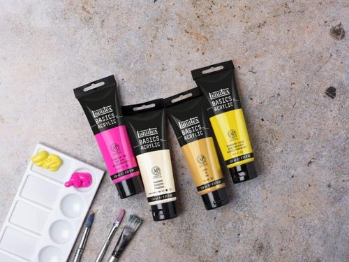 Liquitex Basics Acrylic Colour 118ml - Metallic Burnt Orange