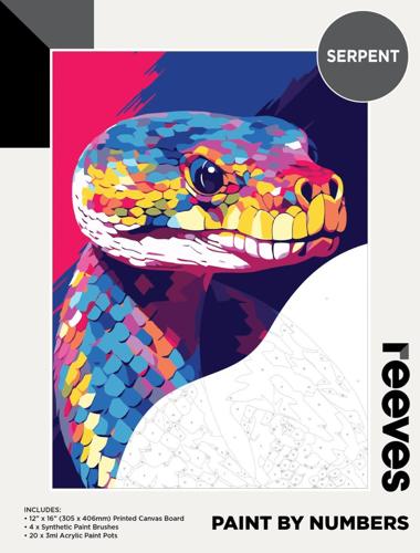 Paint By Numbers - Serpent