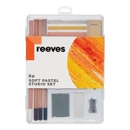 Reeves Soft Pastel Art Set - 20 Piece Set