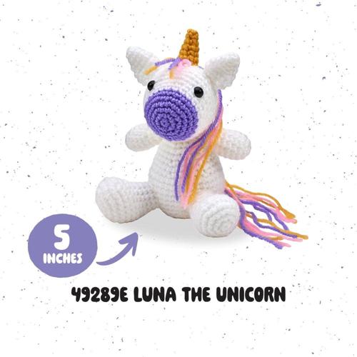 Bucilla Amigurumi Kits - Luna The Unicorn