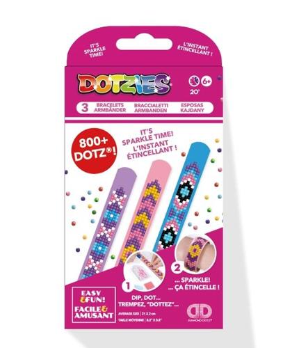 Diamond Dotz Dotzies Bracelet Packs - Mauves