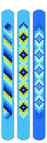 Diamond Dotz Dotzies Bracelet Packs - Mardigras