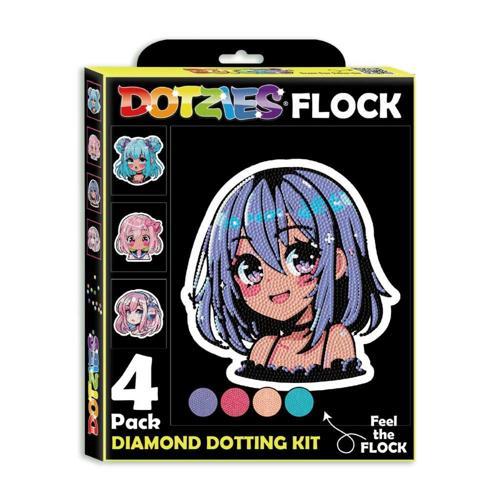 Diamond Dotz Dotzies Flock - Anime Girls