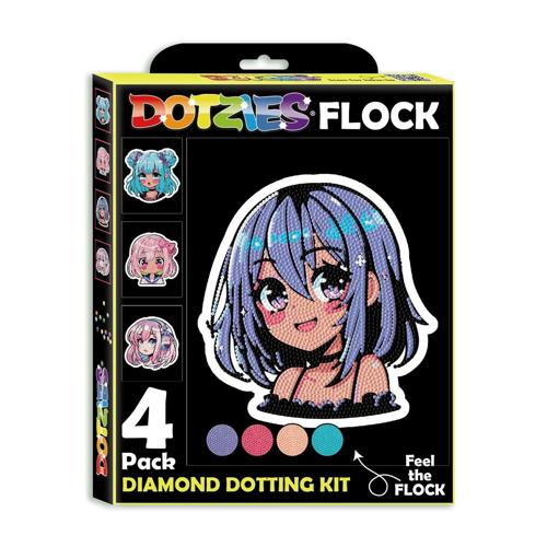 Diamond Dotz Dotzies Flock - Anime Girls