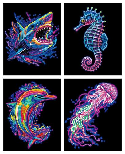 Diamond Dotz Dotzies Flock - Peace Love