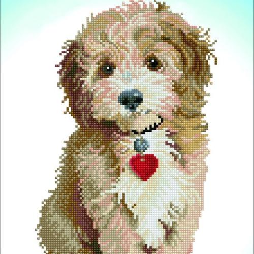 Diamond Dotz Diamond Kit - Lovely Boy 32x42cm