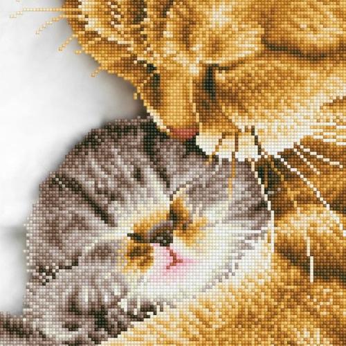 Diamond Dotz Diamond Kit - Tender Moment 30x41cm