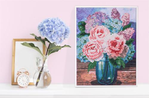 Diamond Dotz Diamond Kit - Pastel Bouquet 42x32cm