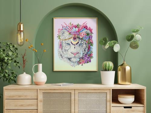 Diamond Dotz Diamond Kit - Bohemian Tiger 41x51cm