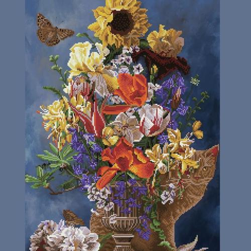 Diamond Dotz Diamond Kit - Garden In Gold 42x72cm
