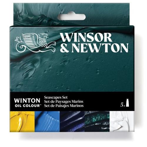 Winsor & Newton Winton Oil Colour Sets 37ml - 5 X 37ml Seascapes Set