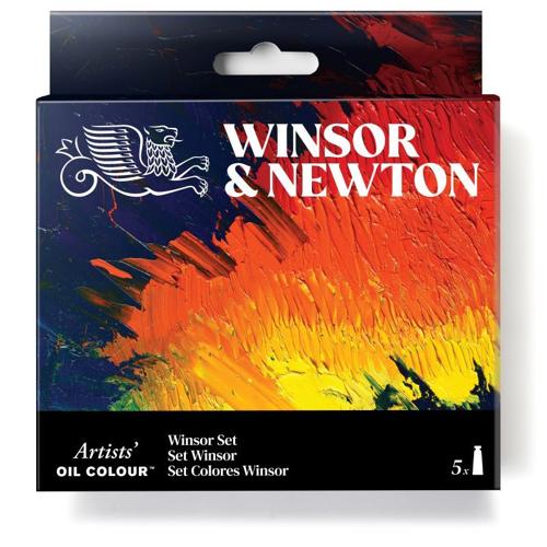 Winsor & Newton Artists' Oil Colour Sets 37ml - 5x 37ml Winsor Set