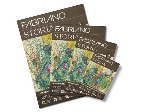 Fabriano Storia Drawing Pads - 180gsm 18x26cm 30 Sheets