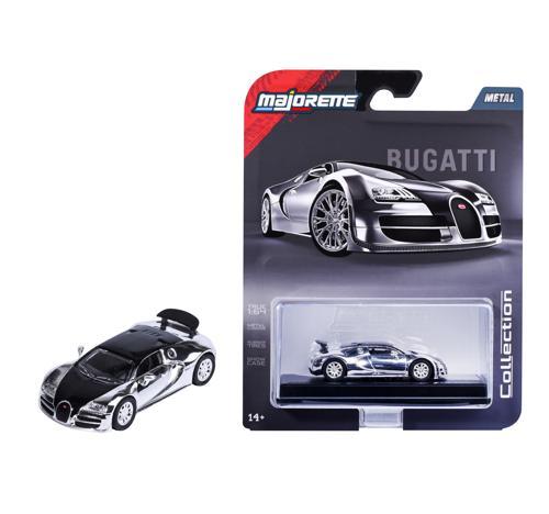 2005 Bugatti Veyron 16.4 Silver Die-Cast Toy Car - Majorette