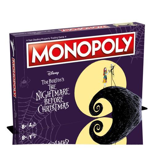 The Nightmare Before Christmas Monopoly Board Game