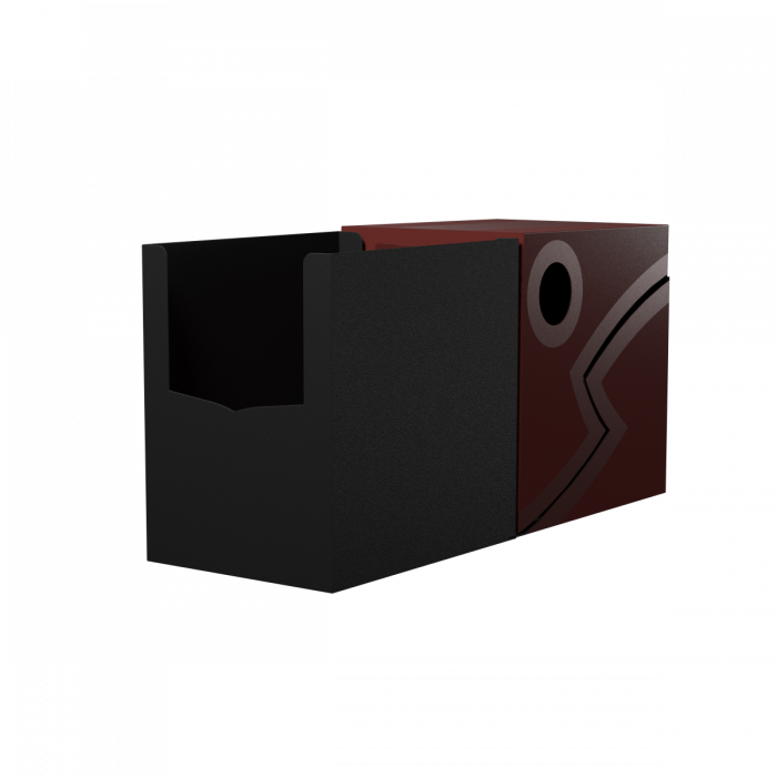 Dragon Shield: Deck Box - Double Shell - Blood Red/Black