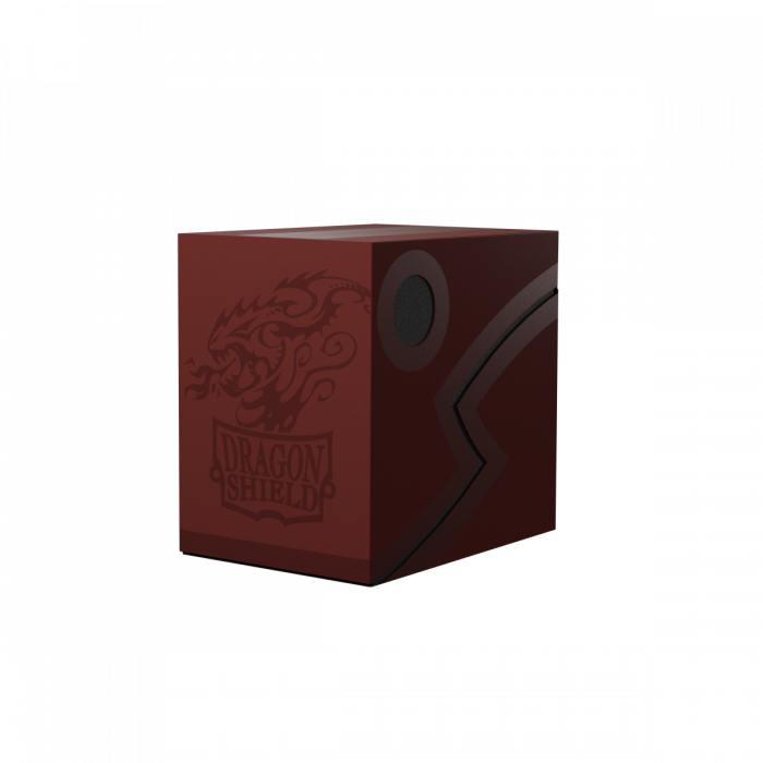 Dragon Shield: Deck Box - Double Shell - Blood Red/Black