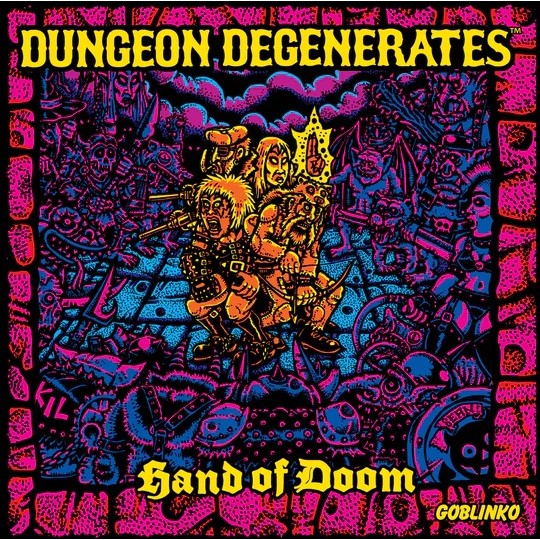 Dungeon Degenerates: Hand of Doom - Board Game