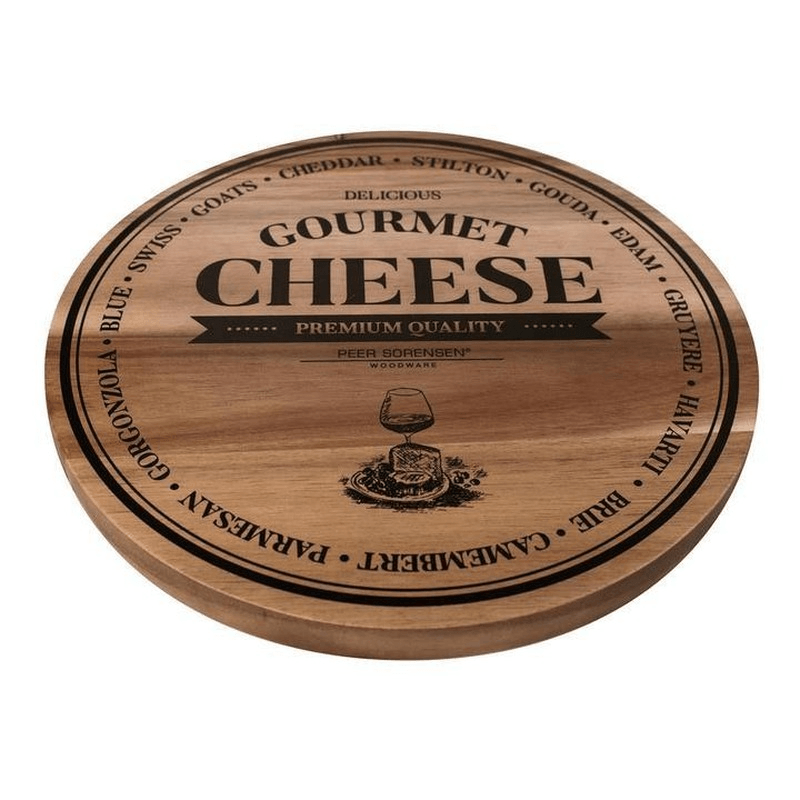 Peer Sorensen Round Cheese Board Acacia - 28cm