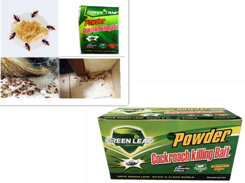 GreenLeaf Cockroach Killing Powder Bag x 50 units