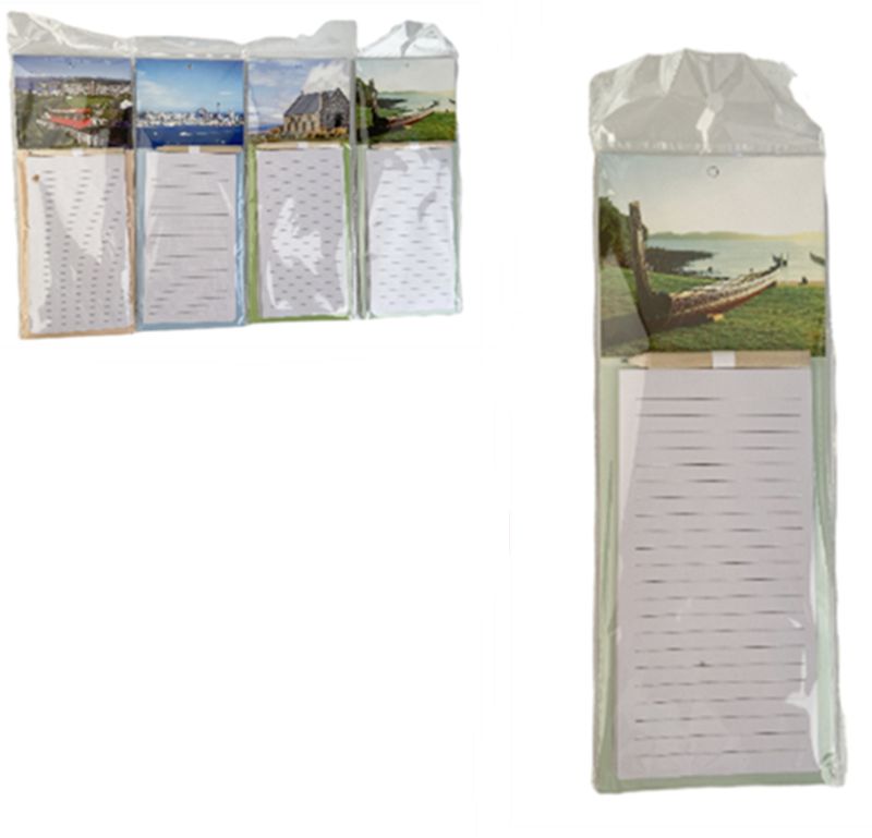Shopping List W/Magnets - 28cm (Set of 12 Assorted)