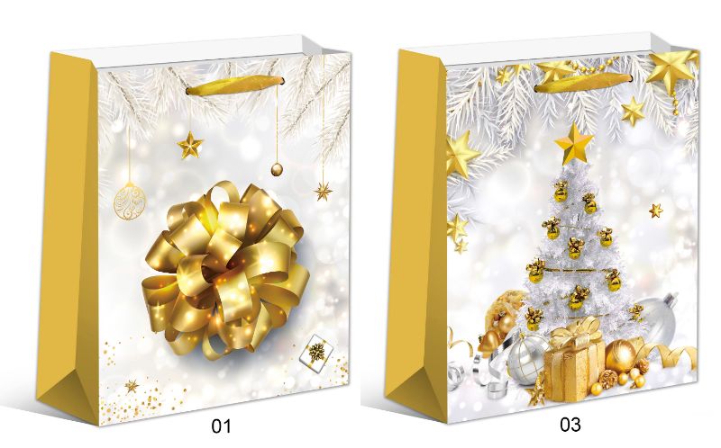 Gift Bag 4 - Christmas 72cm (Set of 6 Asstd)
